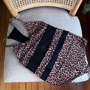 Acacia swimwear leopard one piece